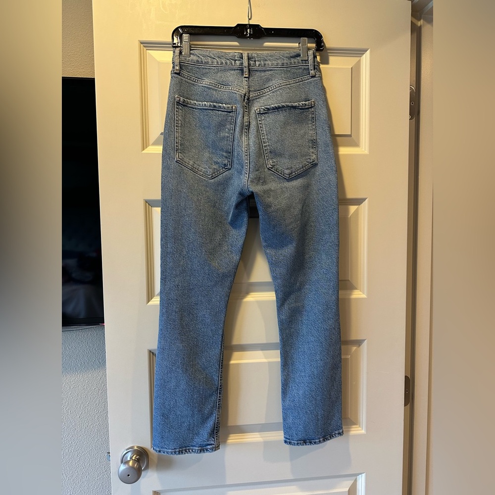 AGOLDE Riley High Rise Straight Crop Jeans - Picture 6 of 9